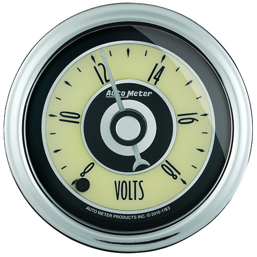 2-1/16" Voltmeter, 8-18v, Cruiser Ad