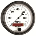 3-3/8" Speedometer, 0-120 Mph, Old-Tyme White Ii