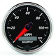 3-3/8" Speedometer, 0-120 Mph, Designer Black Ii