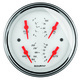 3-3/8" Quad Gauge, 100 Psi/100-250 °F/8-18v/0-90 Ω, Arctic White