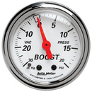 2-1/16" Boost/Vacuum, 30 In. Hg/ 20 Psi, Arctic White