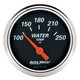2-1/16" Water Temperature, 100-250 °F, Designer Black