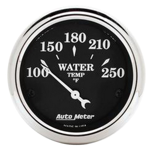 2-1/16" Water Temperature, 100-250 °F, Old Tyme Black
