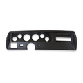 6 Gauge Direct-Fit Dash Kit, Chevelless/Elcamino/Monte 70-72, Designer Black