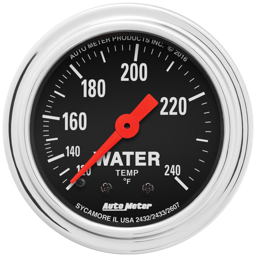 2-1/16" Water Temperature, 120-240 °F, Traditional Chrome