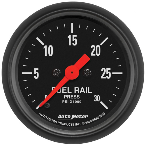 2-1/16" Fuel Rail Pressure, 0-30k Psi, Z-Series