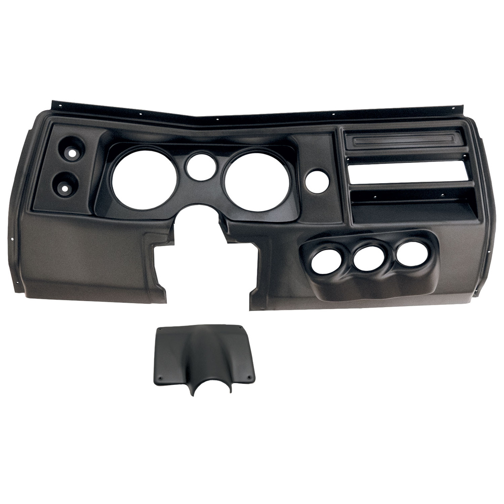 6 Gauge Direct-Fit Dash Kit, Chevy Chevelle No Vent 68, Ultra-Lite
