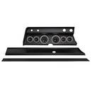 6 Gauge Direct-Fit Dash Kit, Chevy Chevelle 66, Chrono Chrome