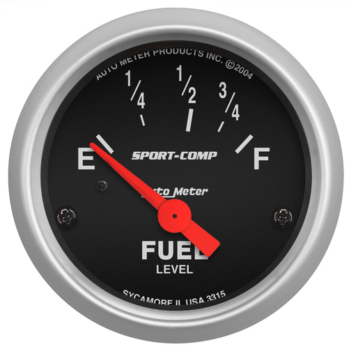2-1/16" Fuel Level, 73-10 Ω, Sport-Comp