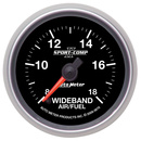 2-1/16" Wideband Air/Fuel Ratio, Analog, 8:1-18:1 Afr, Sport-Comp Ii