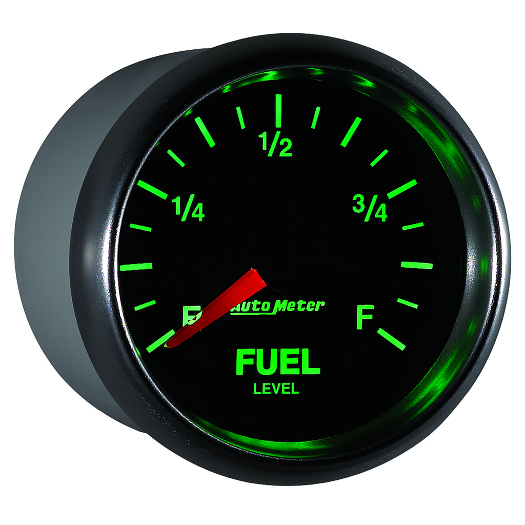 2-1/16" Fuel Level, Programmable 0-280 Ω, Gs