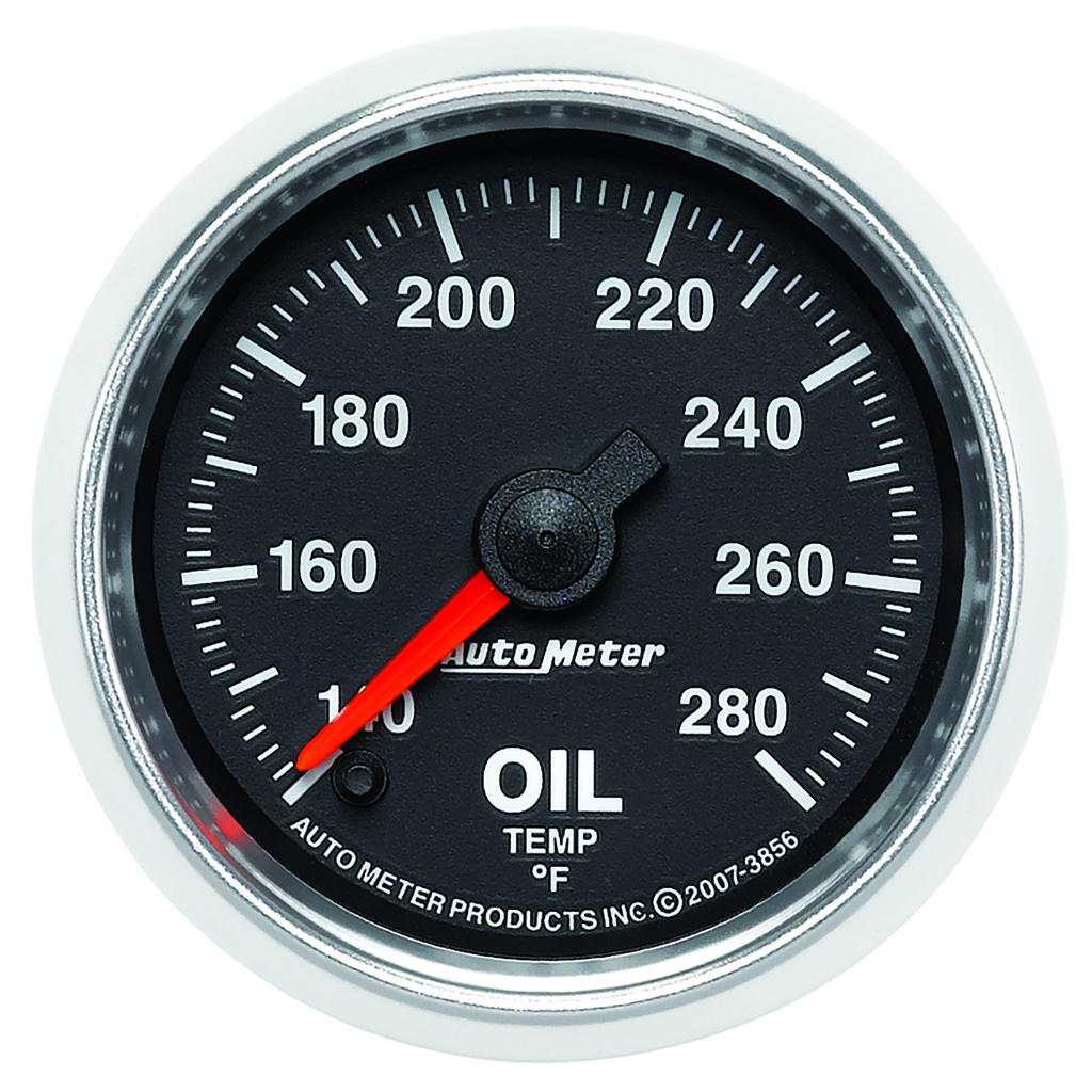 2-1/16" Oil Temperature, 140-280 °F, Gs
