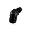 AN6 - 3/8" NPT Adapter forged 45 °
