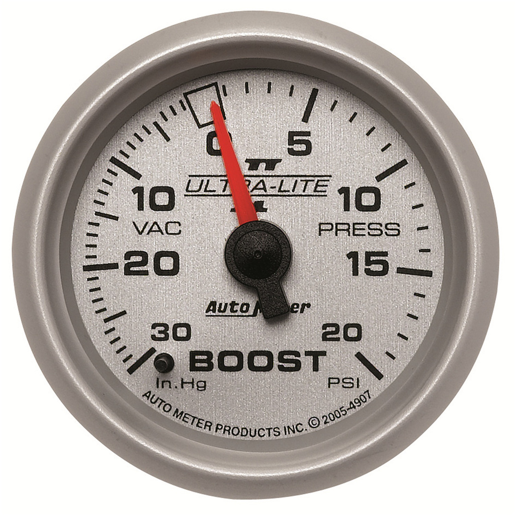 2-1/16" Boost/Vacuum, 30 In Hg/20 Psi, Ultra-Lite Ii