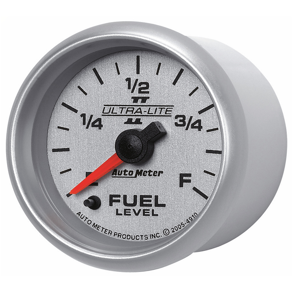 2-1/16" Fuel Level, Programmable 0-280 Ω, Ultra-Lite Ii