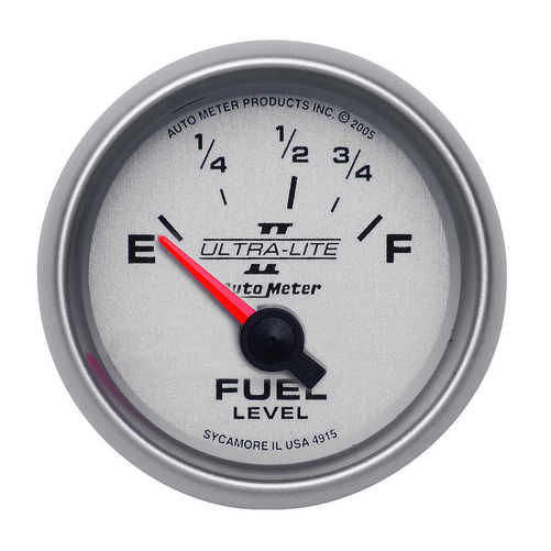 2-1/16" Fuel Level, 73- 10 Ω, Ultra-Lite Ii
