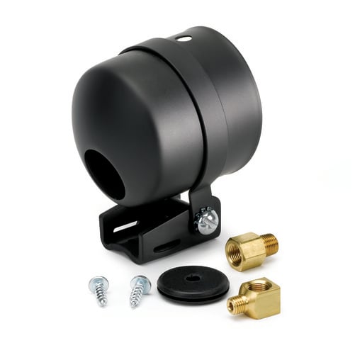 2-5/8", Pedestal W/ Black Cup, For Liquid Filled Mech. Gauge