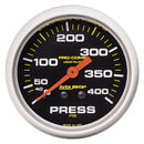 2-5/8" Pressure, 0-400 Psi, Liquid Filled, Pro-Comp