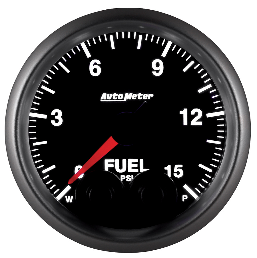 2-1/16" Fuel Pressure, 0-15 Psi, Elite, -4an Sensor