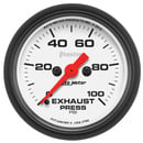 2-1/16" Exhaust Pressure, 0-100 Psi, Phantom