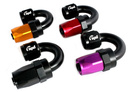 An4 hose end - 180 °