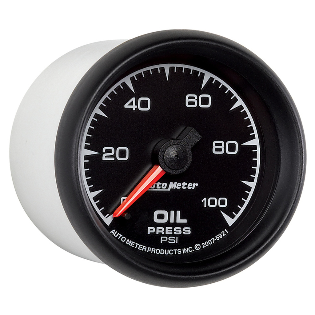 2-1/16" Oil Pressure, 0-100 Psi, Es