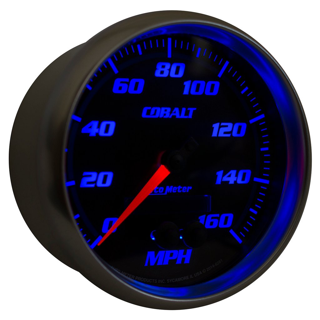5" Gps Speedometer, 0-160 Mph, Cobalt