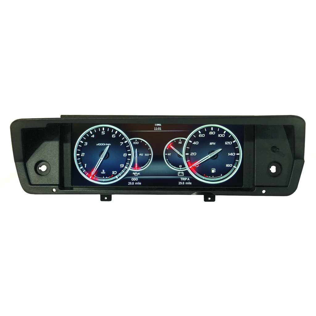 Invision Lcd Dash Kit, 72-76 A-Body, Direct Fit Digital Dash