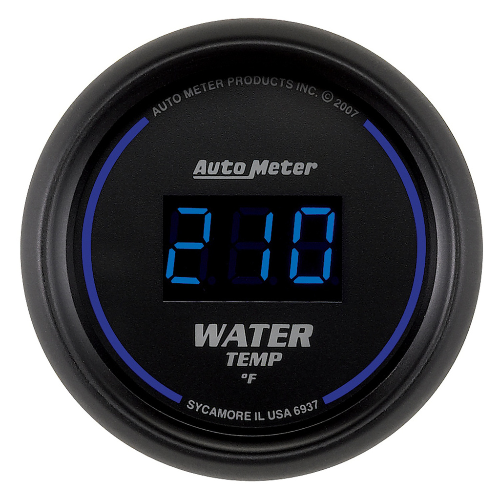 2-1/16" Water Temperature, 0-340 °F, Cobalt Digital