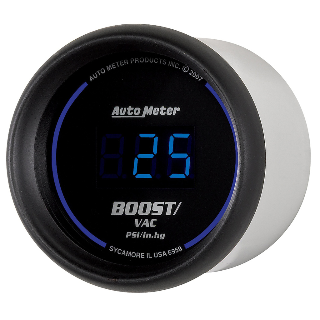 2-1/16" Boost/Vacuum, 30 In Hg/30 Psi, Cobalt Digital