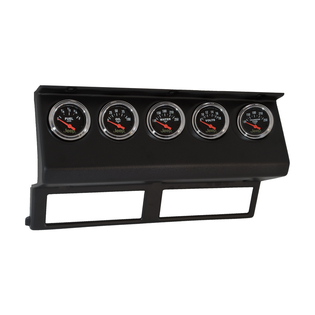 7 Gauge Direct-Fit Dash Kit, Wrangler Yj 87-96, Jeep