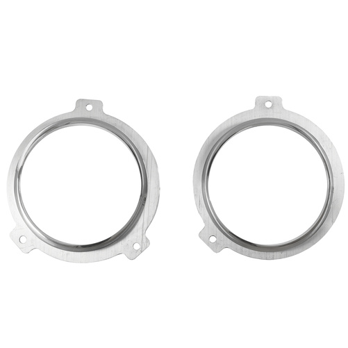 Direct Fit Dash Insert, Chevy Car 51-52, 2 Gauge, Billet