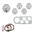 5 Gauge Direct-Fit Dash Kit, Ford Truck 48-50, Old Tyme White