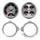 2 Gauge Direct Fit Dash Kit, Camaro/Firebird 67-68, 2 Gauge, American Muscle