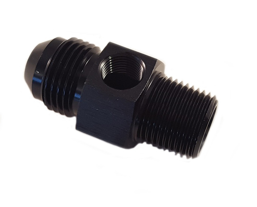 AN6 male - 1/4 "NPT male sensor adapter