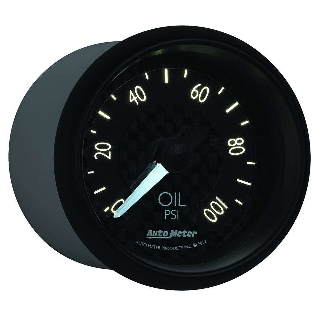 2-1/16" Oil Pressure, 0-100 Psi, Gt