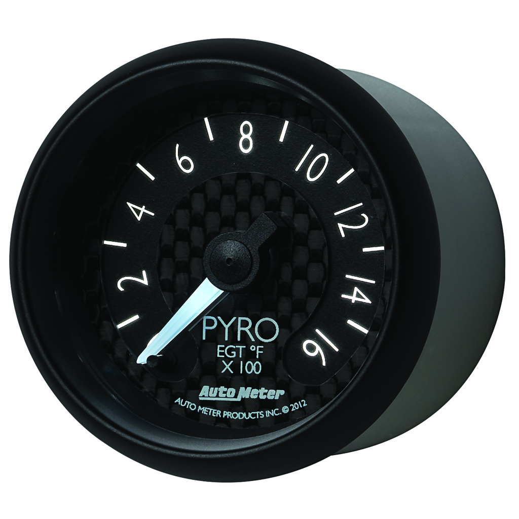 2-1/16" Pyrometer, 0-1600 °F, Gt