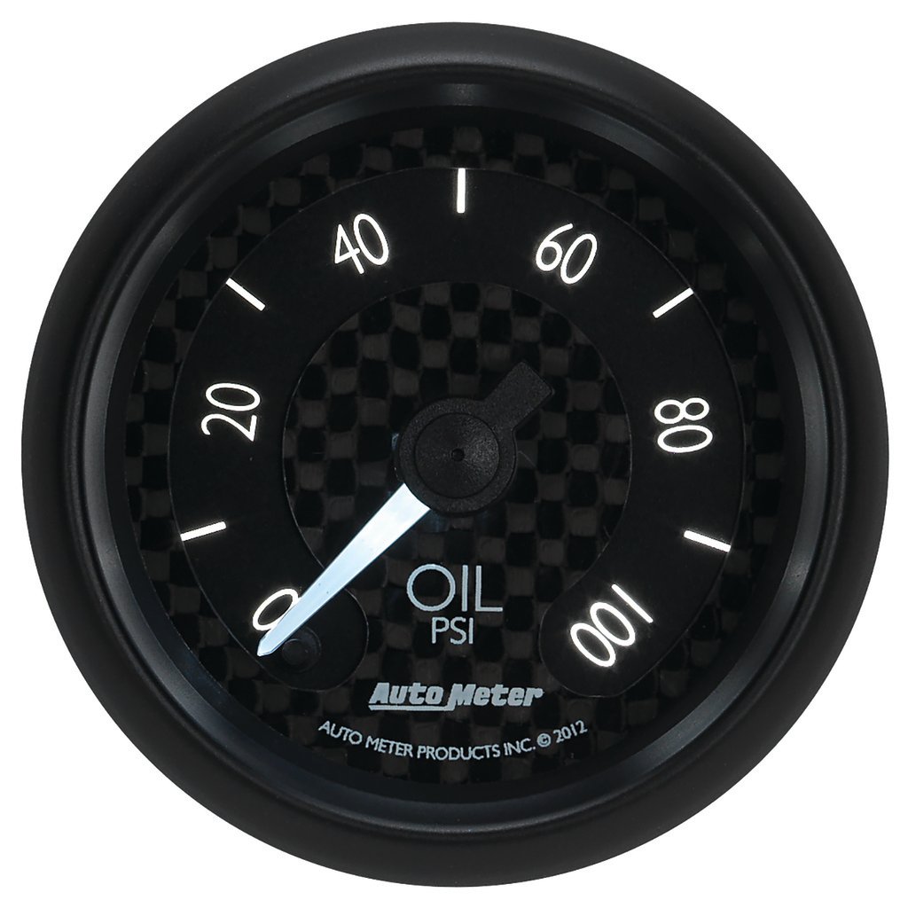 2-1/16" Oil Pressure, 0-100 Psi, Gt