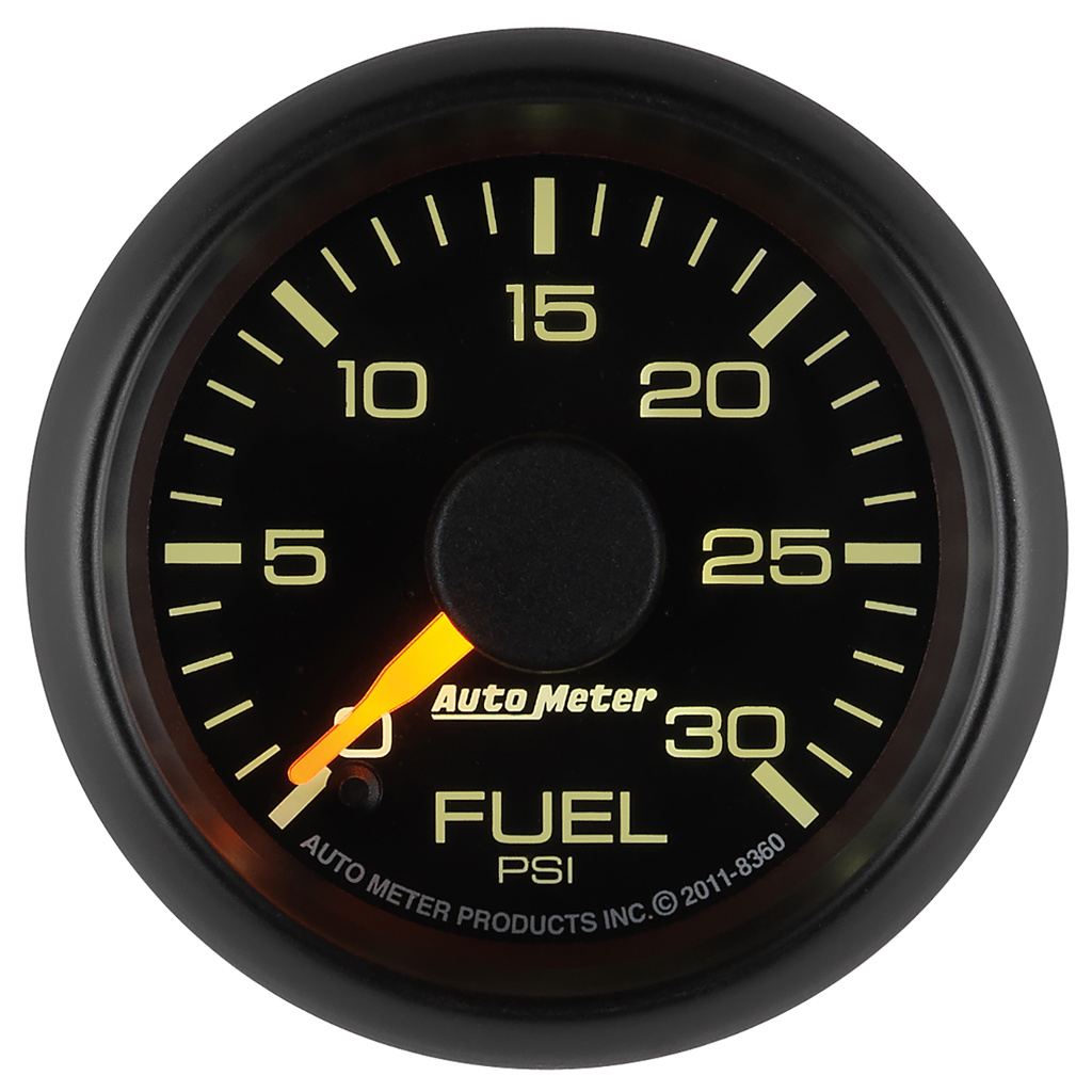 2-1/16" Fuel Pressure, 0-30 Psi, Gm Factory Match
