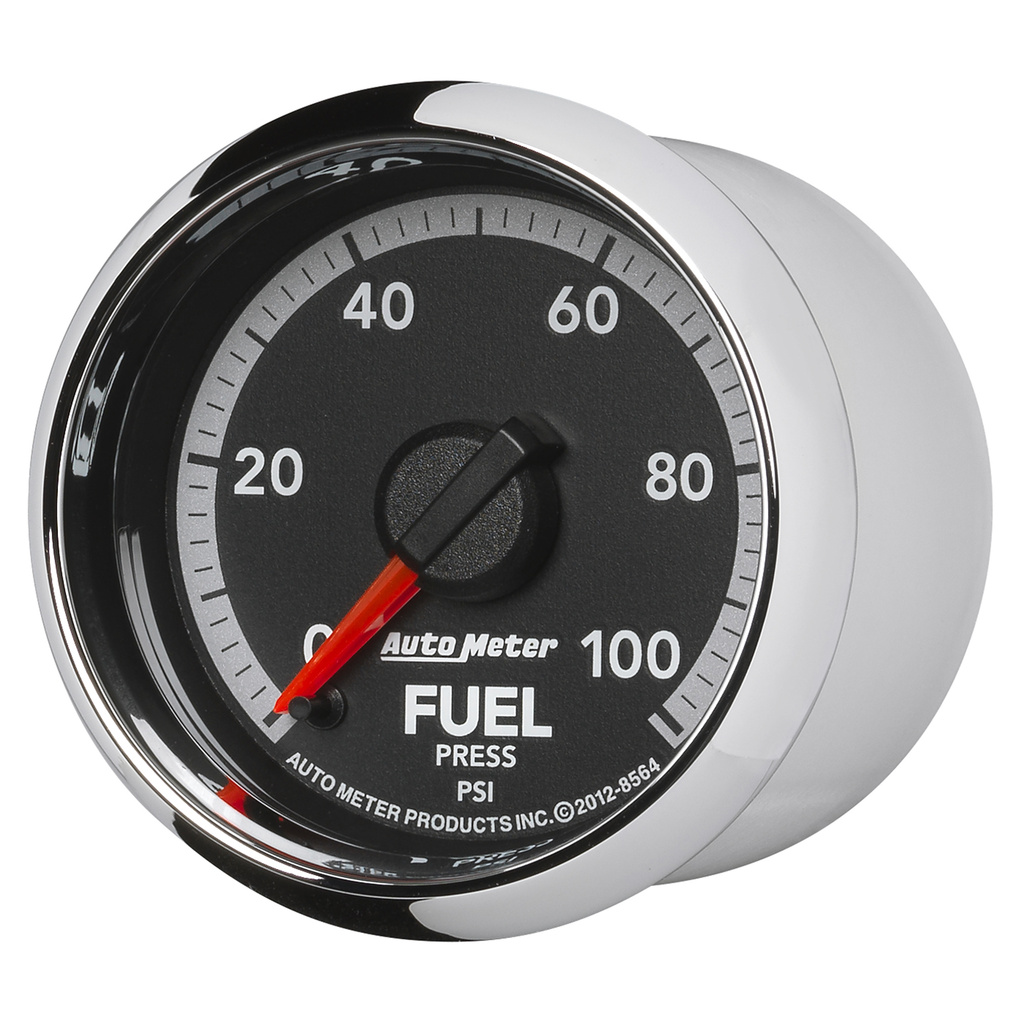 2-1/16" Fuel Pressure, 0-100 Psi, Gen 4 Dodge Factory Match