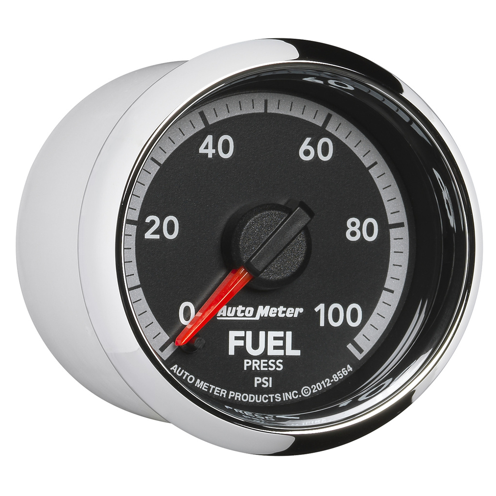 2-1/16" Fuel Pressure, 0-100 Psi, Gen 4 Dodge Factory Match