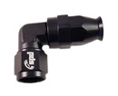 An8 hose end 90 ° Forged PTFE