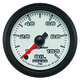 2-1/16" Oil Pressure, 0-100 Psi, White, Pro-Cycle