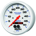 5" Gps Speedometer, 0-50 Mph, Marine White