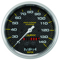 5" Gps Speedometer, 0-140 Mph, Marine Carbon Fiber