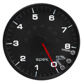 5" In-Dash Tachometer, 0-8,000 Rpm, Spek-Pro, Black/Black