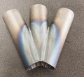 Merge collector 3 cylindrar straight steel