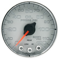 2-1/16" Oil Pressure, 0-120 Psi, Spek-Pro, Silver/Chrome