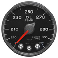 2-1/16" Oil Temperature, 180-320 °F, Spek-Pro, Black/Black, Ecu
