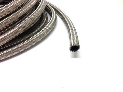 AN10 steel braided hose